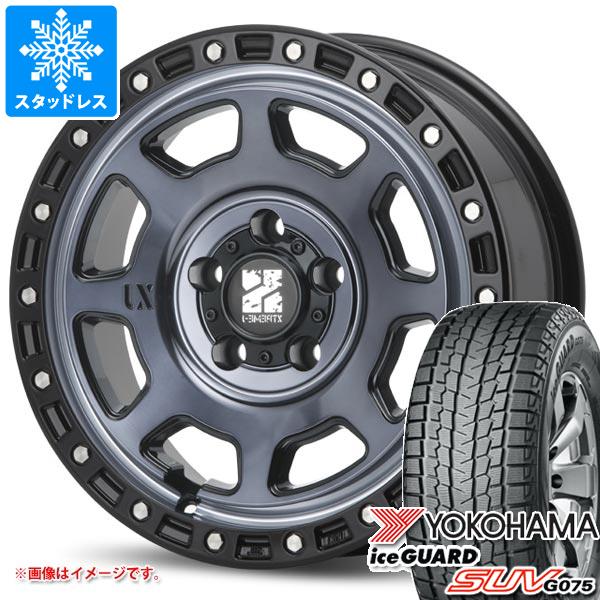 デリカD:5用 2023年製 スタッドレス ヨコハマ アイスガード SUV G075 225/70R16 103Q MLJ エクストリームJ XJ07 タイヤホイール4本セット