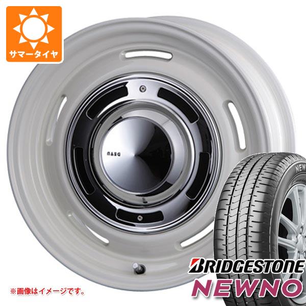 【タイヤ交換対象】ルノー カングー KF系用 2024年製 サマータイヤ ブリヂストン ニューノ 205/60R16 92H クリムソン ディーンクロスカントリー タイヤホイール4本セット