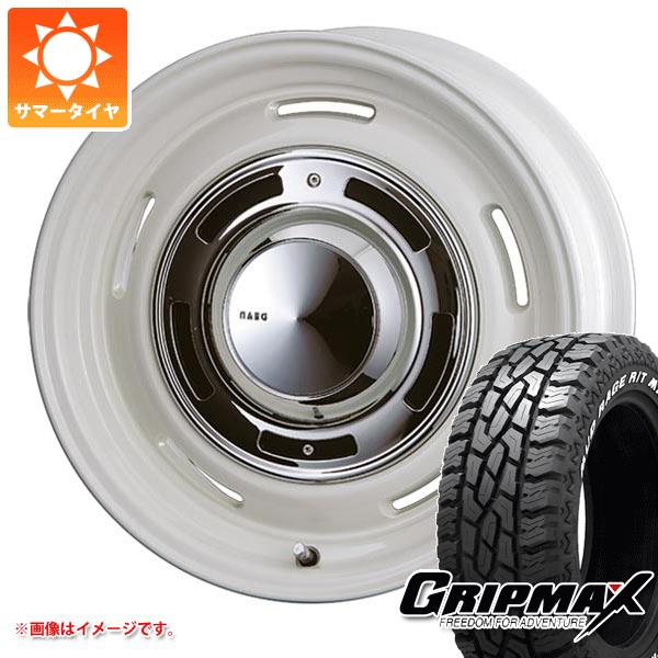 【タイヤ交換対象】ライズ用 サマータイヤ グリップマックス マッドレイジ R/T MAX LT215/70R16 100/97R ホワイトレター クリムソン ディーンクロスカントリー 6.0-16 タイヤホイール4本セット