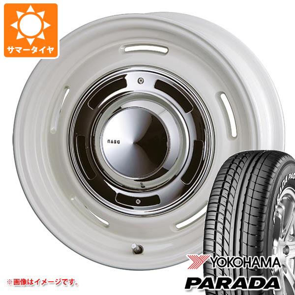 【タイヤ交換対象】ハイエース 200系用 2024年製 サマータイヤ ヨコハマ パラダ PA03 215/65R16C 109/107S ホワイトレター クリムソン ディーンクロスカントリー 7.0-16 タイヤホイール4本セット