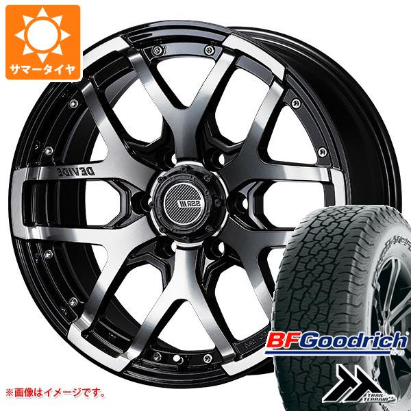 【タイヤ交換対象】ランドクルーザー プラド 150系用 サマータイヤ BFグッドリッチ トレールテレーンT/A 265/65R18 114T アウトラインホワイトレター SSR ディバイド ZS 8.0-18 タイヤホイール4本セット