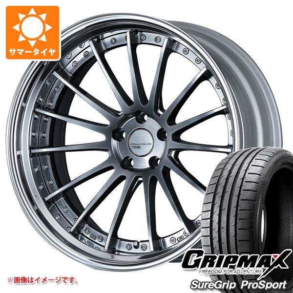 【タイヤ交換対象】トヨタ 40系アルファード用 サマータイヤ グリップマックス シュアグリップ プロスポーツ 245/40ZR21 100Y XL SSR エグゼキューター CV04S 8.5-21 タイヤホイール4本セット