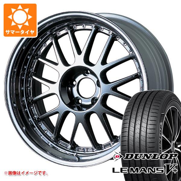 【タイヤ交換対象】サマータイヤ 225/35R19 88W XL ダンロップ ルマン5 LM5+ SSR プロフェッサー MS1 8.0-19 タイヤホイール4本セット