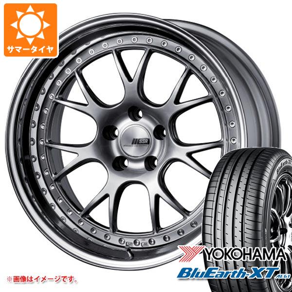 【タイヤ交換対象】サマータイヤ 235/55R18 100V ヨコハマ ブルーアースXT AE61 SSR プロフェッサー MS3 8.0-18 タイヤホイール4本セット