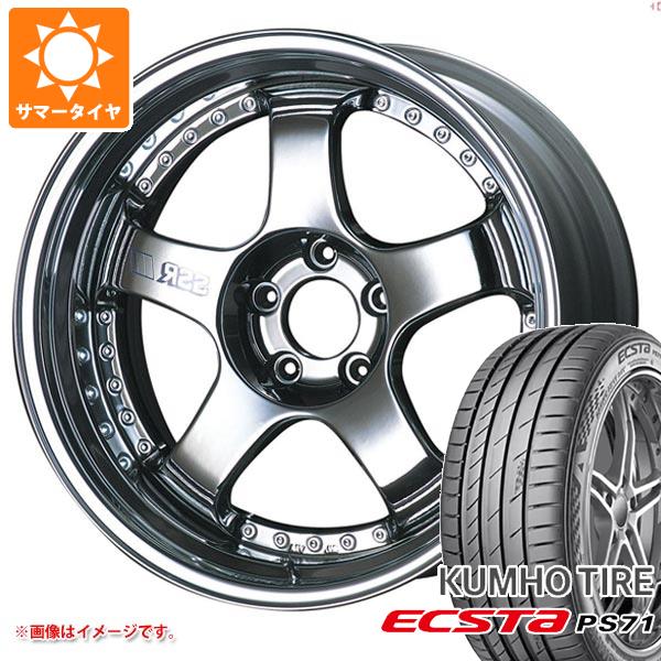 Rakuten - 【タイヤ交換対象】サマータイヤ 225/40R19 93Y XL クムホ エクスタ PS71 SSR プロフェッサー SP1 8.0-19 タイヤホイール4本セット