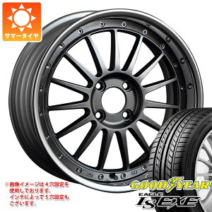 【タイヤ交換対象】サマータイヤ 165/45R16 74W XL グッドイヤー イーグル LSエグゼ SSR プロフェッサー TF1R 5.5-16 タイヤホイール4本セット