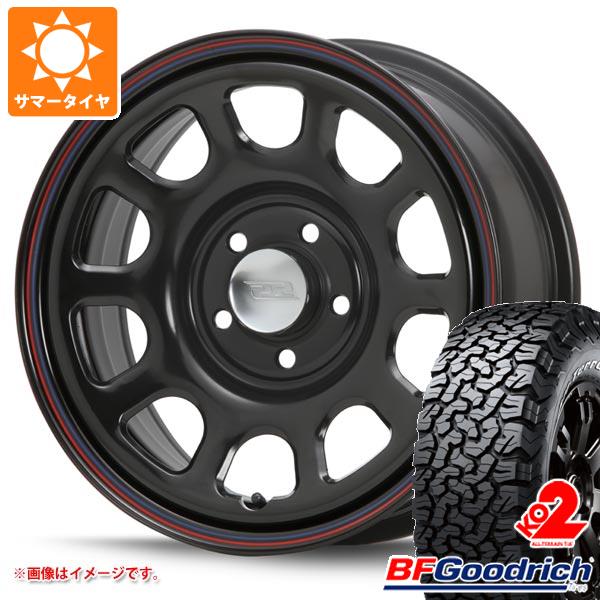 【タイヤ交換対象】2024年製 サマータイヤ 225/70R16 102/99R BFグッドリッチ オールテレーンT/A KO2 ホワイトレター MLJ デイトナ SS 新型デリカD5対応 7.0-16 タイヤホイール4本セット