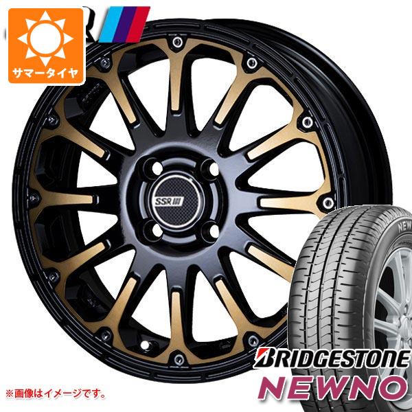 【タイヤ交換対象】キャリイ DA16T用 サマータイヤ ブリヂストン ニューノ 165/60R15 77H SSR ディバイド FT 5.0-15 タイヤホイール4本セット