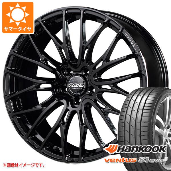 【タイヤ交換対象】アルファード 40系用 サマータイヤ ハンコック ベンタス S1 エボ3 K127 225/55R19 103Y XL NF0 ポルシェ承認 ev K127E 電気自動車用 レイズ ホムラ 2x10BD 8.0-19 タイヤホイール4本セット