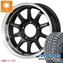 【タイヤ交換対象】5本セット ジムニーシエラ JB74W用 サマータイヤ トーヨー オープンカントリー M/T LT225/75R16 103/100Q ホワイトレター レイズ エーラップ J 6.0-16 タイヤホイール5本セット