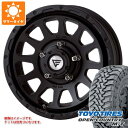 【タイヤ交換対象】5本セット ジムニーシエラ JB74W用 サマータイヤ トーヨー オープンカントリー M/T LT225/75R16 103/100Q ホワイトレター デルタフォース オーバル 6.0-16 タイヤホイール5本セット