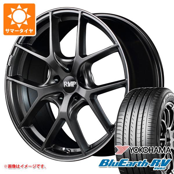【タイヤ交換対象】BMW F32/F33 4シリーズ用 サマータイヤ ヨコハマ ブルーアースRV RV03 225/45R18 95W XL RMP 025F タイヤホイール4本セット