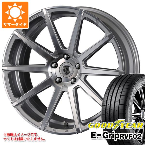 【タイヤ交換対象】サマータイヤ 225/55R19 103W XL グッドイヤー エフィシエントグリップ RVF02 クリムソン クラブリネア マルディーニ FF 8.0-19 タイヤホイール4本セット