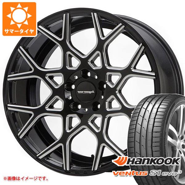 【タイヤ交換対象】サマータイヤ 225/35R20 (90Y) XL ハンコック ベンタス S1 エボ3 K127 MLJ ハイペリオン CVZ 8.5-20 タイヤホイール4本セット