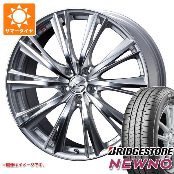 【タイヤ交換対象】サマータイヤ 215/60R16 95H ブリヂストン ニューノ レオニス WX 6.5-16 タイヤホイール4本セット