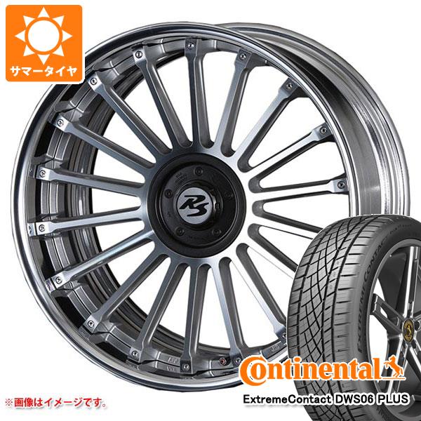 【タイヤ交換対象】サマータイヤ 235/35R19 91Y XL コンチネンタル エクストリームコンタクト DWS06 プラス クリムソン RS CV フィン 8.0-19 タイヤホイール4本セット