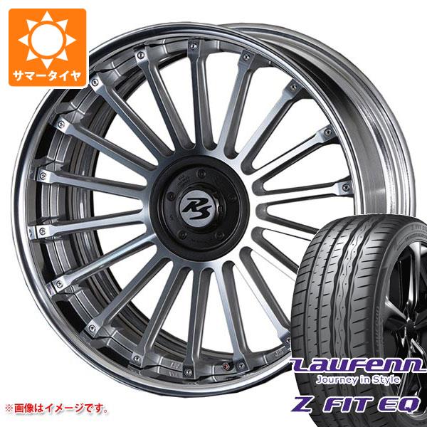 【タイヤ交換対象】サマータイヤ 245/40R19 98Y XL ラウフェン Zフィット EQ LK03 クリムソン RS CV フィン 8.5-19 タイヤホイール4本セット