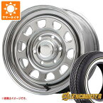 【タイヤ交換対象】ハイエース 200系用 サマータイヤ オーレンカウンター クラシックオーバル 215/65R16C 109/107T ホワイト/イエローリボン MLJ デイトナ SS 7.0-16 タイヤホイール4本セット