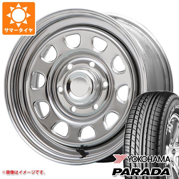 【タイヤ交換対象】NV350キャラバン E26用 サマータイヤ 2024年製 ヨコハマ パラダ PA03 215/65R16C 109/107S ホワイトレター MLJ デイトナ SS 6.5-16 タイヤホイール4本セット