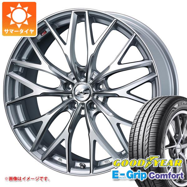 【タイヤ交換対象】サマータイヤ 165/50R16 75V グッドイヤー エフィシエントグリップコンフォート レオニス MX 5.0-16 タイヤホイール4本セット