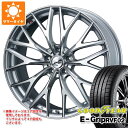 【タイヤ交換対象】サマータイヤ 225/60R17 99H グッドイヤー エフィシエントグリップ RVF02 レオニス MX 7.0-17 タイヤホイール4本セット