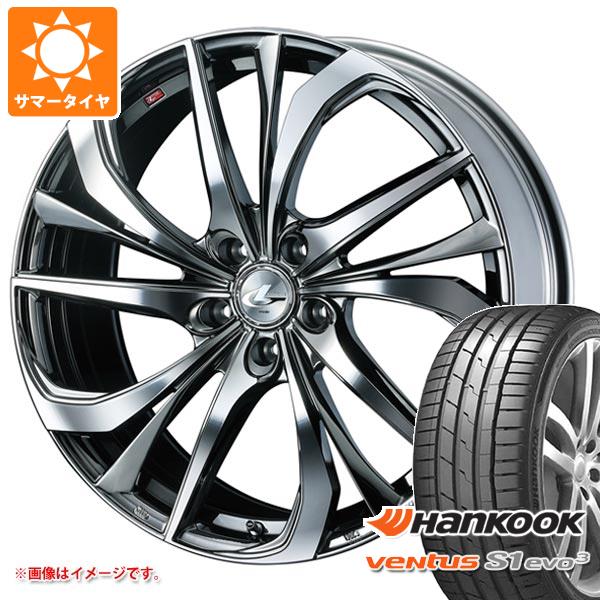 【タイヤ交換対象】2024年製 サマータイヤ 225/35R19 (88Y) XL ハンコック ベンタス S1 エボ3 K127 レオニス TE 8.0-19 タイヤホイール4本セット