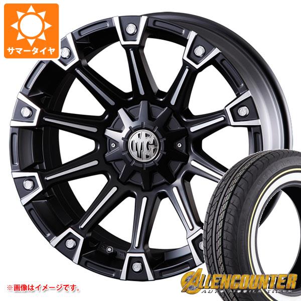 【タイヤ交換対象】ハイエース 200系用 サマータイヤ オーレンカウンター クラシックオーバル 215/65R16C 109/107T ホワイト/イエローリボン クリムソン MG モンスター 7.0-16 タイヤホイール4本セット