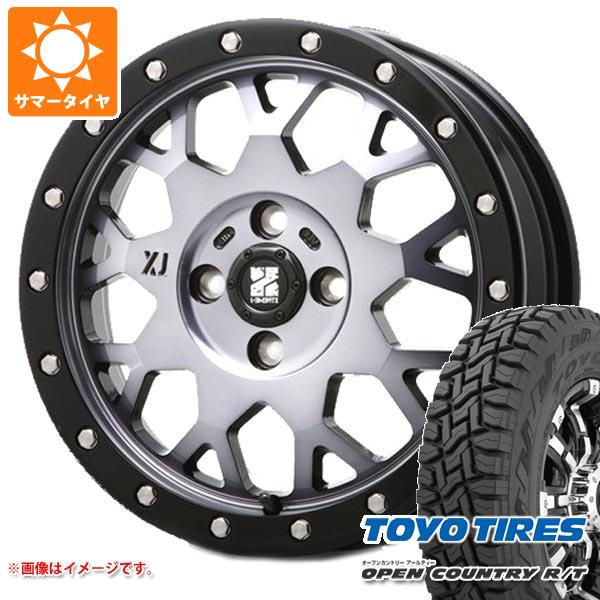 【タイヤ交換対象】キャリイ DA16T用 サマータイヤ トーヨー オープンカントリー R/T 165/80R14 97/95N ホワイトレター MLJ エクストリームJ XJ04 4.5-14 タイヤホイール4本セット
