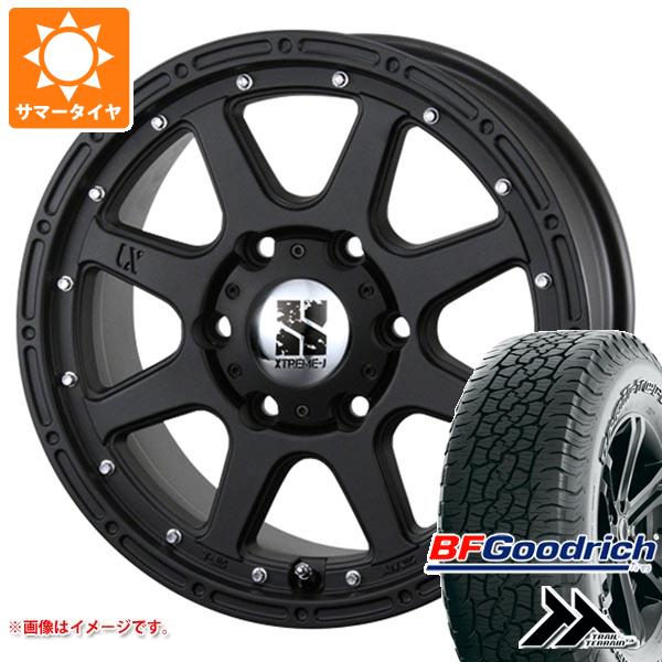 【タイヤ交換対象】エクリプスクロス GK系用 サマータイヤ BFグッドリッチ トレールテレーンT/A 235/65R17 108T XL アウトラインホワイトレター MLJ エクストリームJ 7.5-17 タイヤホイール4本セット