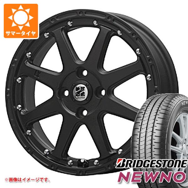 【タイヤ交換対象】エブリイバン DA17V用 2024年製 サマータイヤ ブリヂストン ニューノ 165/60R14 75H MLJ エクストリームJ 4.5-14 タイヤホイール4本セット