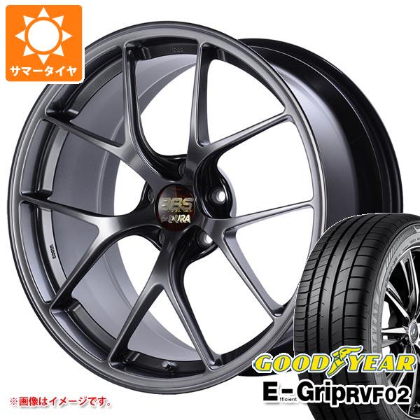 【タイヤ交換対象】サマータイヤ 225/55R19 103W XL グッドイヤー エフィシエントグリップ RVF02 BBS RI-D 8.5-19 タイヤホイール4本セット