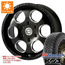 【タイヤ交換対象】ランドクルーザー プラド 150系用 サマータイヤ BFグッドリッチ オールテレーンT/A KO3 LT265/65R17 116/113S ホワイトレター エルフォード ブラッドストック ワンピース 8.0-17 タイヤホイール4本セット