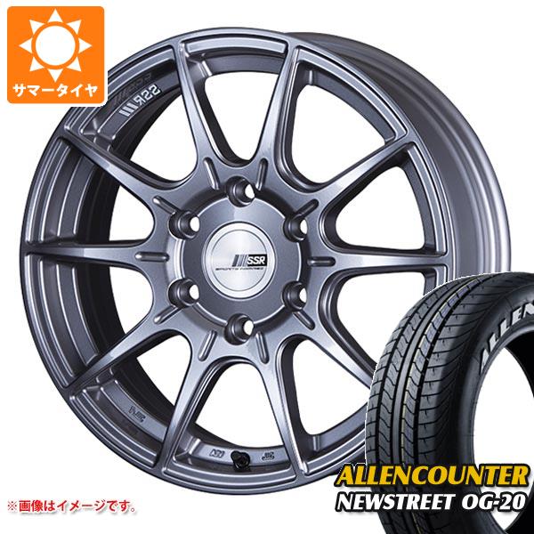 【タイヤ交換対象】ハイエース 200系用 サマータイヤ オーレンカウンター ニューストリート OG-20 215/60R17C 109/107T ホワイトレター SSR ディバイド X01H 6.5-17 タイヤホイール4本セット