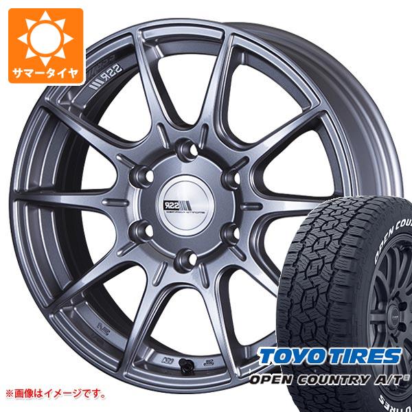 【タイヤ交換対象】ハイエース 200系用 サマータイヤ トーヨー オープンカントリー A/T3 215/70R16 100T ホワイトレター SSR ディバイド X01H 6.5-16 タイヤホイール4本セット