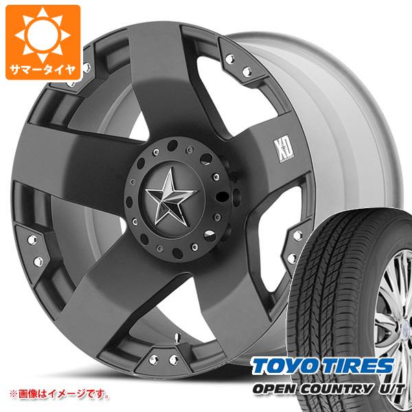 【タイヤ交換対象】RAV4 50系用 サマータイヤ トーヨー オープンカントリー U/T 265/65R17 112H KMC XD775 ロックスター 8.0-17 タイヤホイール4本セット