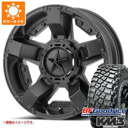 【タイヤ交換対象】ハイラックス 120系用 サマータイヤ BFグッドリッチ マッドテレーンT/A KM3 LT265/65R17 120/117Q KMC XD811 ロックスター2 8.0-17 タイヤホイール4本セット