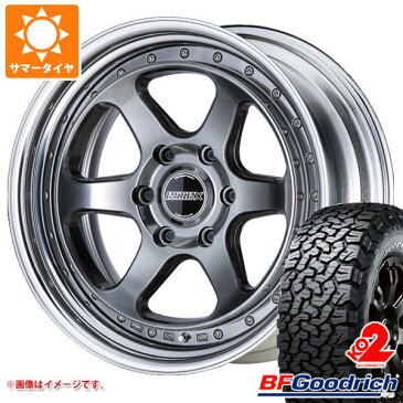 ハイエース 200系用 2022年製 サマータイヤ BFグッドリッチ オールテレーンT/A KO2 LT215/70R16 100/97R ホワイトレター エセックス EL 2P 6.5-16 タイヤホイール4本セット