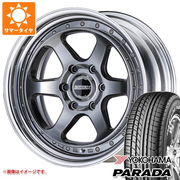 【タイヤ交換対象】ハイエース 200系用 2024年製 サマータイヤ ヨコハマ パラダ PA03 215/65R16C 109/107S ホワイトレター エセックス EL 2P 6.5-16 タイヤホイール4本セット