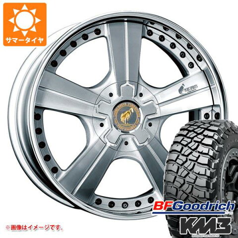 サマータイヤ 285/55R20 122/119Q BFグッドリッチ マッドテレーン T/A KM3 スーパースター ピュアスピリッツ オークス 8.0-20 タイヤホイール4本セット