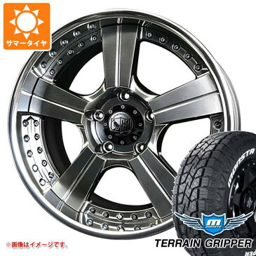 サマータイヤ 275/55R20 120/117Q モンスタ テレーングリッパー ホワイトレター スーパースター ピュアスピリッツ オークスXC 8.0-20 タイヤホイール4本セット