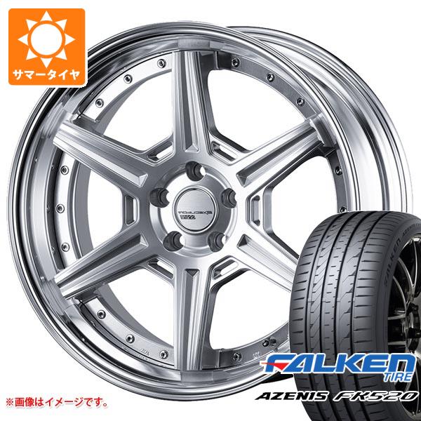 【タイヤ交換対象】サマータイヤ 235/35R20 92Y XL ファルケン アゼニス FK520L SSR エグゼキューター RC06S 8.5-20 タイヤホイール4本セット