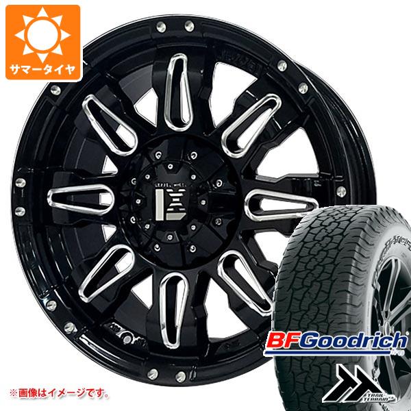 【タイヤ交換対象】RAV4 50系用 サマータイヤ BFグッドリッチ トレールテレーンT/A 265/65R17 112T アウトラインホワイトレター オフビート レクセル バレーノ オフロードスタイル 8.0-17 タイヤホイール4本セット