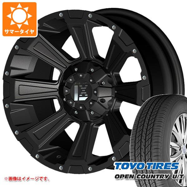 【タイヤ交換対象】アウトランダー GF/GG系用 サマータイヤ トーヨー オープンカントリー U/T 215/70R16 100H オフビート レクセル オフロードスタイル デスロック 7.0-16 タイヤホイール4本セット