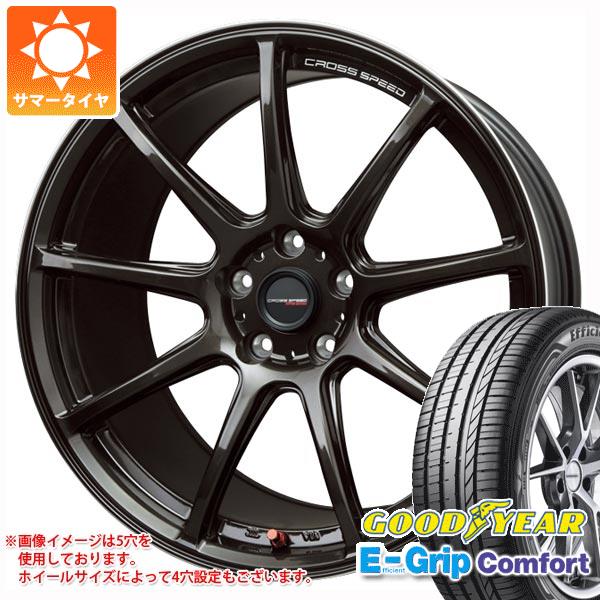 【タイヤ交換対象】サマータイヤ 235/50R18 101W XL グッドイヤー エフィシエントグリップコンフォート クロススピード ハイパーエディション RS9 7.5-18 タイヤホイール4本セット
