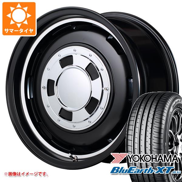 【タイヤ交換対象】ジムニーシエラ JB74W用 サマータイヤ ヨコハマ ブルーアースXT AE61 215/70R16 100H ガルシア シスコ 6.0-16 タイヤホイール4本セット