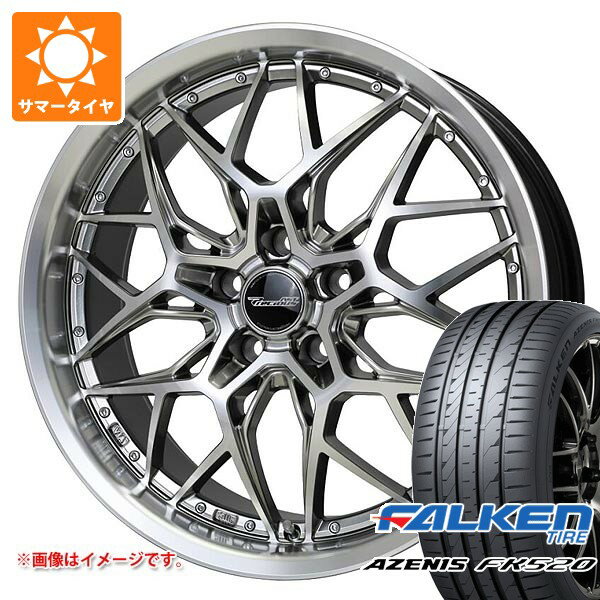 Rakuten - 【タイヤ交換対象】サマータイヤ 235/55R18 104Y XL ファルケン アゼニス FK520L プレシャス アスト M5 8.0-18 タイヤホイール4本セット