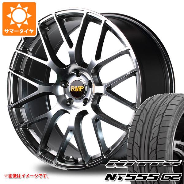 【タイヤ交換対象】BMW F10 5シリーズ用 サマータイヤ ニットー NT555 G2 245/40R19 98Y XL RMP 028F タイヤホイール4本セット