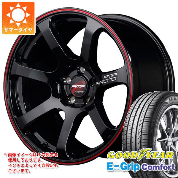 【タイヤ交換対象】MINI クラブマン F54用 サマータイヤ グッドイヤー エフィシエントグリップコンフォート 225/40R18 92W XL RMP レーシング R07 タイヤホイール4本セット
