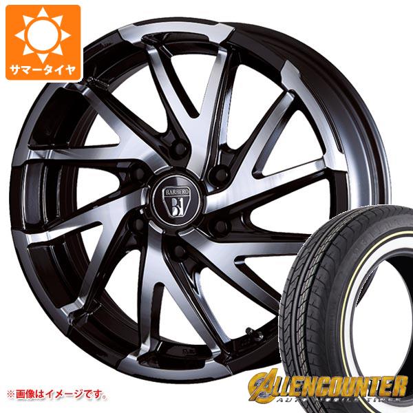 【タイヤ交換対象】ハイエース 200系用 サマータイヤ オーレンカウンター クラシックオーバル 215/65R16C 109/107T ホワイト/イエローリボン クリムソン バルベロ ダイナミックツイスト 6.5-16 タイヤホイール4本セット