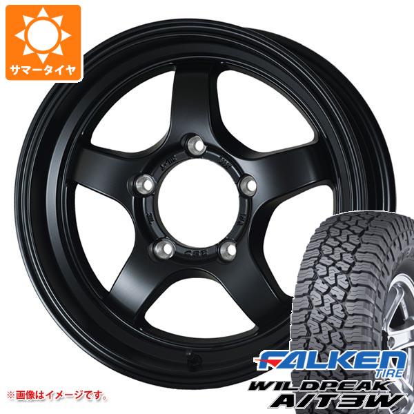 サマータイヤ 225/75R16 115T/112Q ファルケン ワイルドピーク A/T3W ドゥオール CST ゼロワンハイパー S ジムニー専用 5.5-16 タイヤホイール4本セット